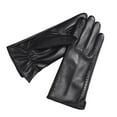 thumbnail image 2 of Dalazy Gants d'Hiver Chauds pour Femmes en Cuir PU Doublés Doux pour Course Conduite, 2 of 9