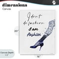 thumbnail image 4 of Stupell Industries Southwestern Trendy I Am Fashion Canvas Art, 16 x 20, by Svetlana Aleynikova, 4 of 8