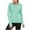 Blue, variant on WTXUE T-Shirts Long Sleeve, Crew Neck Shirts for Women Color Top Quick-drying Solid Summer T-shirt T-Shirts Cover-Up for Women