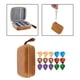 thumbnail image 5 of Estuche compacto para púas de guitarra con absorción de impactos y bolsa para 15 púas. Naranja amarillo, 5 of 9