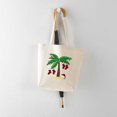 thumbnail image 5 of CafePress - Tropical Christmas Tote Bag - Unisex Canvas Tote Bag, Beige, 1-Piece, 5 of 7