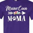 thumbnail image 4 of Inktastic Maine Coon Mama with Flowers and Arrow T-Shirt, 4 of 5