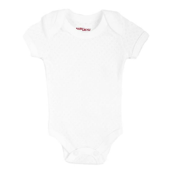Pañalero Baby Creysi Unisex 24M Calado Blanco