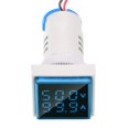thumbnail image 4 of Pantalla Digital Led Indicador De Medidor De Corriente De Voltaje De Ca 22 Mm 0-100A Indicador De Medidor (Azul) Noticed TO003267-00, 4 of 7