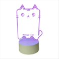 thumbnail image 1 of Transparent LED Night Light USB Night Light Erasable Writing Cat, 1 of 5