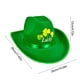 thumbnail image 3 of Decoraciones para el Día de San Patricio Sombreros de San Patricio con luz Sombrero de terciopelo verde para el Día de San Patricio Accesorios de fiesta para el Día de San Patricio Sombrero verde para, 3 of 7