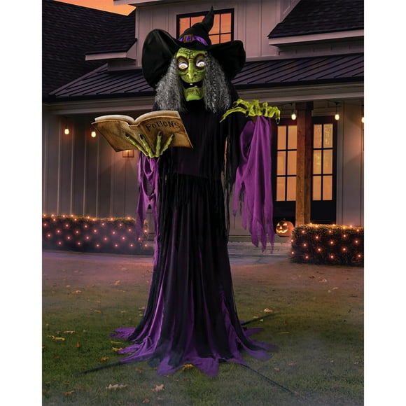 Member's Mark 9' Pre-Lit Animated Spell-Casting Witch