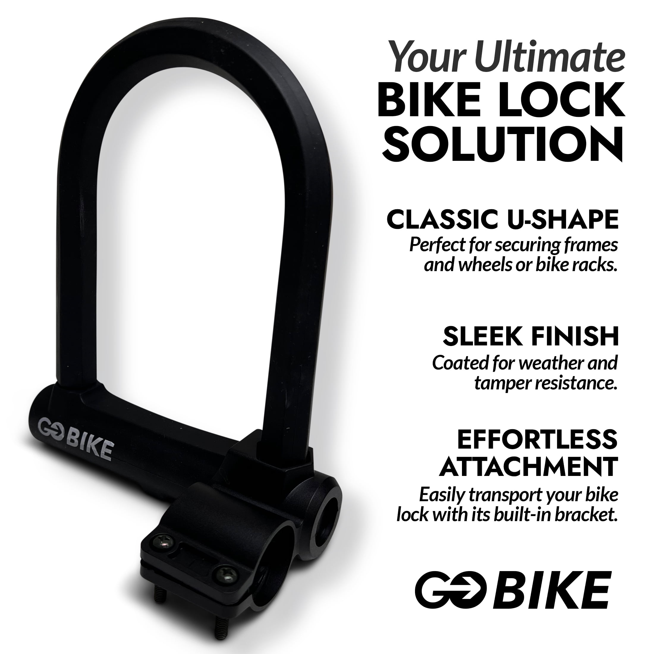 Heavy Duty Bike Lock - Anti-Theft Security for Mountain Bikes and More
