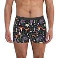 thumbnail image 1 of Balery Mushrooms Calzoncillos bóxer para hombre, ropa interior de algodón suave y transpirable con cinturilla de nailon-Small, 1 of 5