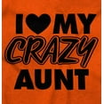 thumbnail image 2 of Love My Crazy Aunt Funny Cool Auntie Toddler Boy Girl T Shirt Infant Toddler Brisco Brands 18M, 2 of 6
