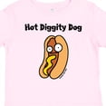 thumbnail image 4 of Inktastic Hotdog Hot Diggity Dawg Boys or Girls Toddler T-Shirt, 4 of 5