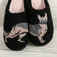 thumbnail image 3 of Lindas Pantuflas Peludas Pastor Alemán Cómodas para Interior, 3 of 9