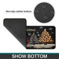 thumbnail image 7 of Kitchen Mat Set of 2 Non Skid Christmas Kitchen Mats for Floor,Buffalo Plaid Tree Merry Christmas Kitchen Runner for Bathroom,Room Bath (47x17+30x17 Inches), 7 of 7