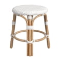 thumbnail image 5 of Butler Specialty Company Tobias Rattan Round 18" Stool - White, 5 of 5