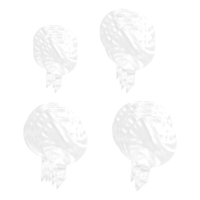 GUOOL Bobo Balloons Transparent Balloon Confetti Filling for Backyard Decoration Mixed