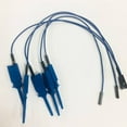 thumbnail image 3 of 5 piezas analizador lógico Cable sonda prueba gancho Clip línea hembra 20cm azul Cola Analizador lógico Línea de gancho de prueba, 3 of 7