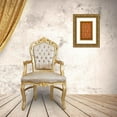 thumbnail image 3 of Anonymous 15x18 Gold Ornate Wood Frame and Double Matted Museum Art Print Titled - Design for a Woven Fabric (1825-50), 3 of 4