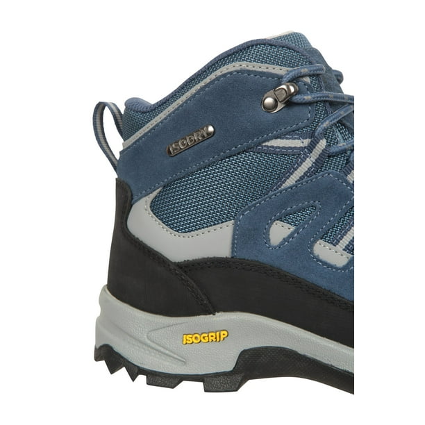 Mountain Warehouse Gale Extreme Womens IsoGrip Waterproof Hiking Boots Blue Size 9