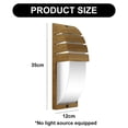 thumbnail image 2 of Lámpara de pared de aluminio fundido a presión a prueba de humedad para exteriores, lámpara de pared, lámpara de alero simple impermeable, 2 of 5
