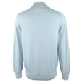 thumbnail image 2 of Men's Buttoned Mock Sweatshirt-BLU-Medium, 2 of 4