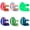 6pcs-2, variant on 3D Printed Snake & Egg  Set (6/8/12pcs) Flexible Joints, Stress Fidget, Desktop Decor, Easter Gift, Fun Animal Model