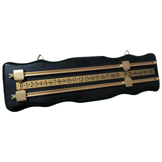 Tableau de Score de Snooker et Billard en Bois, Shuffleboard, Tableau de Score, Accessoires de Club, Noir
