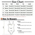 thumbnail image 3 of EaskTriop Women's Summer Sleeveless Romper Square Neck One Piece Jumpsuit Biker Shorts Bodysuit Casual Lounge Beach Vacation Outfits, 3 of 6