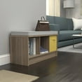 ClosetMaid Cubeicals 3 Cube Indoor Storage Bench with Cushion