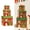 Red, variant on Christmas Nesting Gift Box 3pcs Large Xmas Stackable Box Christmas Present Stacking Boxes Christmas Box Decor for Gift Wrapping Party