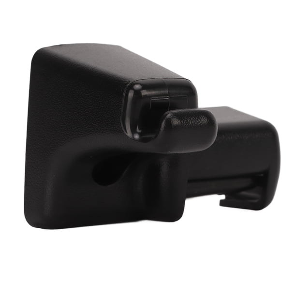 Accesorios para automóviles, visera de plástico negra para automóvil, clip para visera de automóvil, clip para visera de automóvil, acabado de lujo