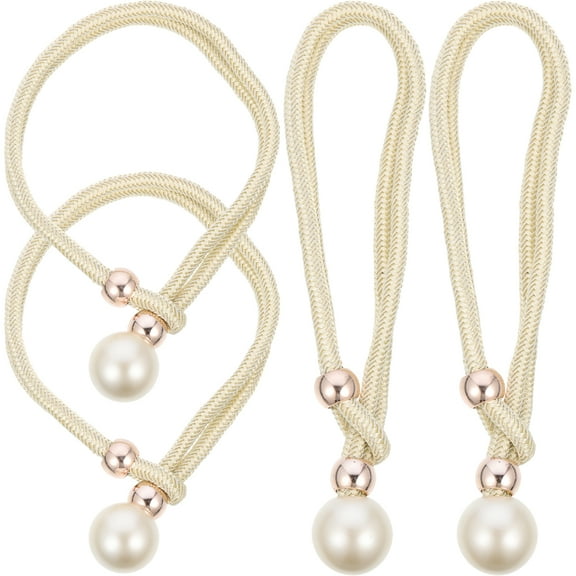 4 Pcs Curtain Accessories Window Curtains Drapes Straps Hook Holders Holdbacks Ties