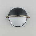 thumbnail image 5 of 12418SWBKWBR Maxim Lighting Duke - 1 Light Wall Sconce-7.5 Inches Tall and 9.5 Inches Wide-Black/Weathered Brass Finish, 5 of 5