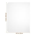 thumbnail image 3 of HEALEEP Transparent Plastic Notebook Dividers, 5-Pack Folder Dividers for Organizing, 11.6 x 8.7 Inches, 3 of 6