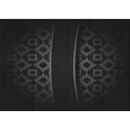 thumbnail image 1 of Ahgly Company Indoor Rectangle Patterned Night Black Area Rugs, 2' x 3', 1 of 6