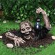 thumbnail image 2 of Resin Statue Crafts Halloween Ornament, Halloween Deco for Garden, 2 of 5