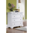 thumbnail image 2 of Homestyles Commode en Bois Naples en Blanc Cassé, 2 of 14