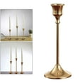 thumbnail image 2 of Golden Candlestick Holders Taper Candle Holders, Candle Stick Stand Set, Modern Table Centerpiece Decoration, Housewarming Wedding Gift -, 2 of 8