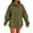 Womens Tops Army Green, variant on ylioge S-5X Womens Plus Size Hoodies Fleece Lined Sweatshirts with Pocket Ladies Casual Solid Color Pullover Thermal Athletic Workout Hoodie Tops