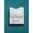thumbnail image 3 of Fresh Baked Cookies Quote Sweatshirt Women -GoatDeals Designs, Female 4X-Large, 3 of 4