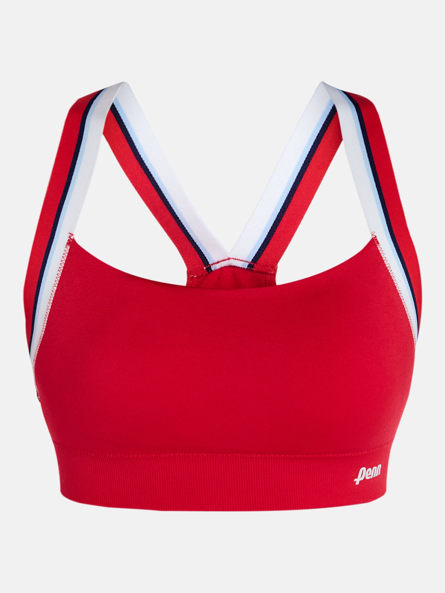 Penn Women's Seamless Sports Bra with Elastic Straps, Sizes S-XL