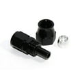 thumbnail image 6 of (one) AN8 8AN AN-8 Straight Swivel Fuel Oil Gas Line Hose End Fitting Black, 6 of 7