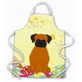 thumbnail image 1 of Carolines Treasures BB6115APRON Easter Eggs Fawn Boxer Apron, 1 of 4
