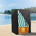 thumbnail image 5 of Outdoor Swing Covers, Patio Swing Canopy Cover, Durable Waterproof Windproof UV Resistant All Weather Protector with Breathable Design, Easy Installation for Year-Round Use (135x105x175/140cm), 5 of 5