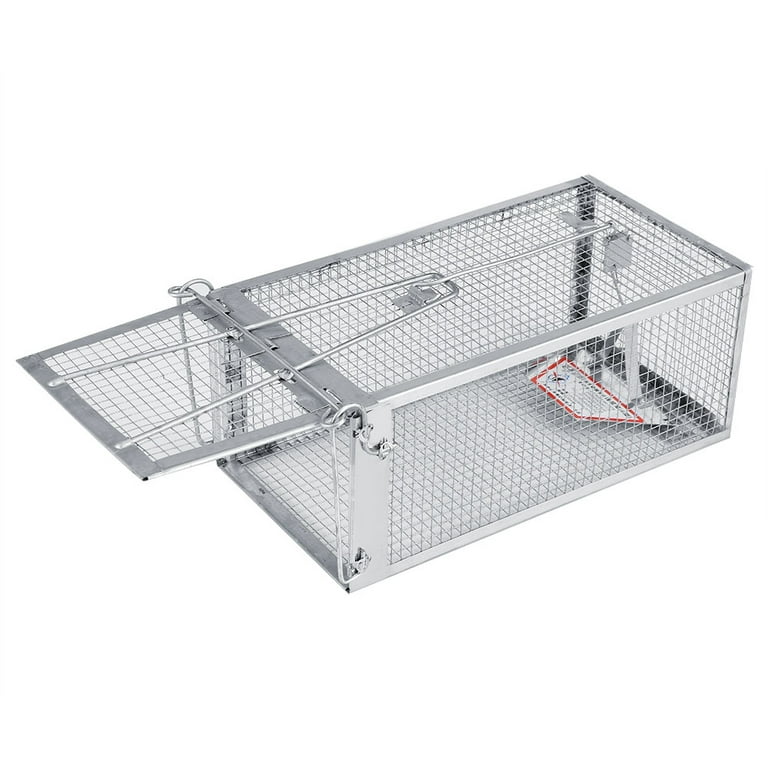 HURRISE Trap Cage, Mouse Trap Cage Galvanized Iron Wire For Home For  Restaurant For Shopping Mall For Food Factory 