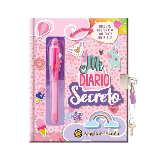 Mi diario secreto - rosa El Gato De Hojalata Varios Autores