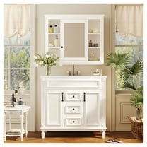 36'' Bathroom Vanity with Top Sink