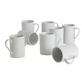 thumbnail image 1 of Table Top Gallery 8PK White Mugs, 1 of 3