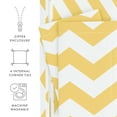 thumbnail image 5 of Noble Linens Yellow Arrow Pattern Duvet Set 3-Piece Duvet Cover Set, Full/Queen, 5 of 13