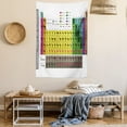 thumbnail image 2 of Modern Tapestry, Periodic Table of Elements PHD Chemistry Student Family for Science Lover Education, Wall Hanging for Bedroom Living Room Dorm Decor, 40W X 60L Inches, Multicolor, by Ambesonne, 2 of 5