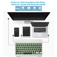 thumbnail image 2 of Clavier Bluetooth Rétroéclairé Clavier Sans Fil Portable Sans Fil Rechargeable pour Téléphone Android iPad, 2 of 5